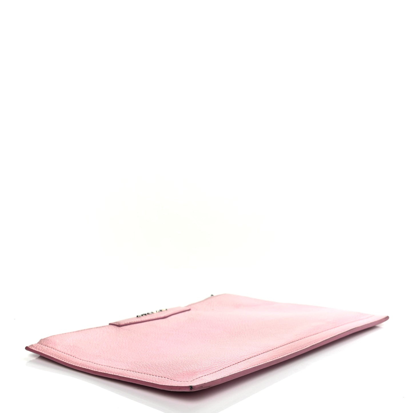 Sugar Goatskin Medium Antigona Pouch Bright Pink