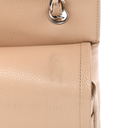 Chanel Caviar Quilted Jumbo Double Flap Beige Clair 11 of 15