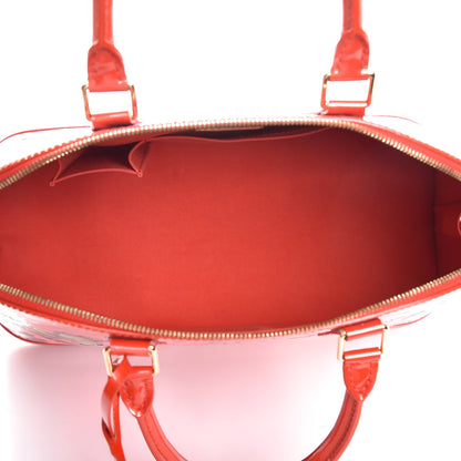 Louis Vuitton Vernis Roses Alma GM Orange Sunset 5 of 7