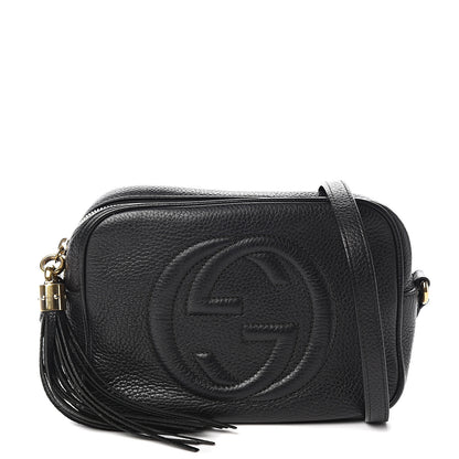 Gucci Pebbled Calfskin Small Soho Disco Bag Black 1 of 10