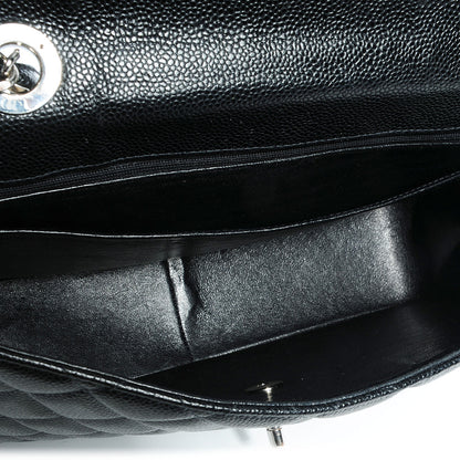 Chanel Caviar Jumbo Single Flap Black 5 of 9