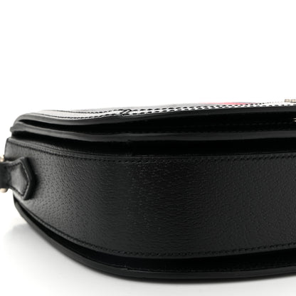 Gucci X BALENCIAGA BB Supreme Monogram Web Ophidia Shoulder Bag Black 9 of 11