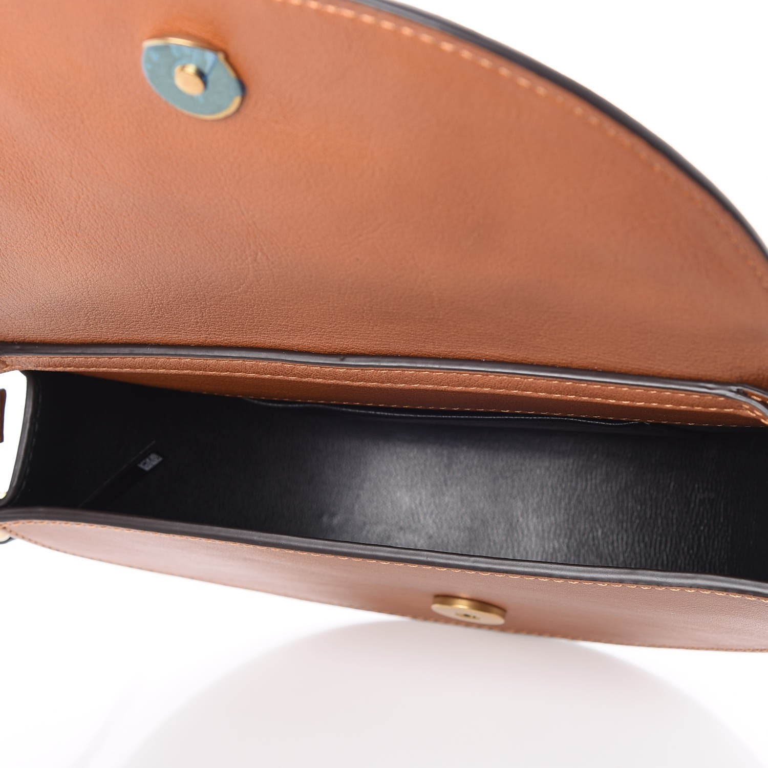 Chloe Calfskin Small Nile Bracelet Minaudiere Bag Caramel 5 of 8