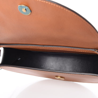 Chloe Calfskin Small Nile Bracelet Minaudiere Bag Caramel 5 of 8