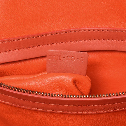 Celine Nubuck Medium Phantom Luggage Bright Orange 7 of 27