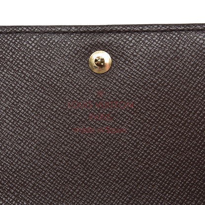Louis Vuitton Damier Ebene Porte-Monnaie Tresor Wallet 5 of 8