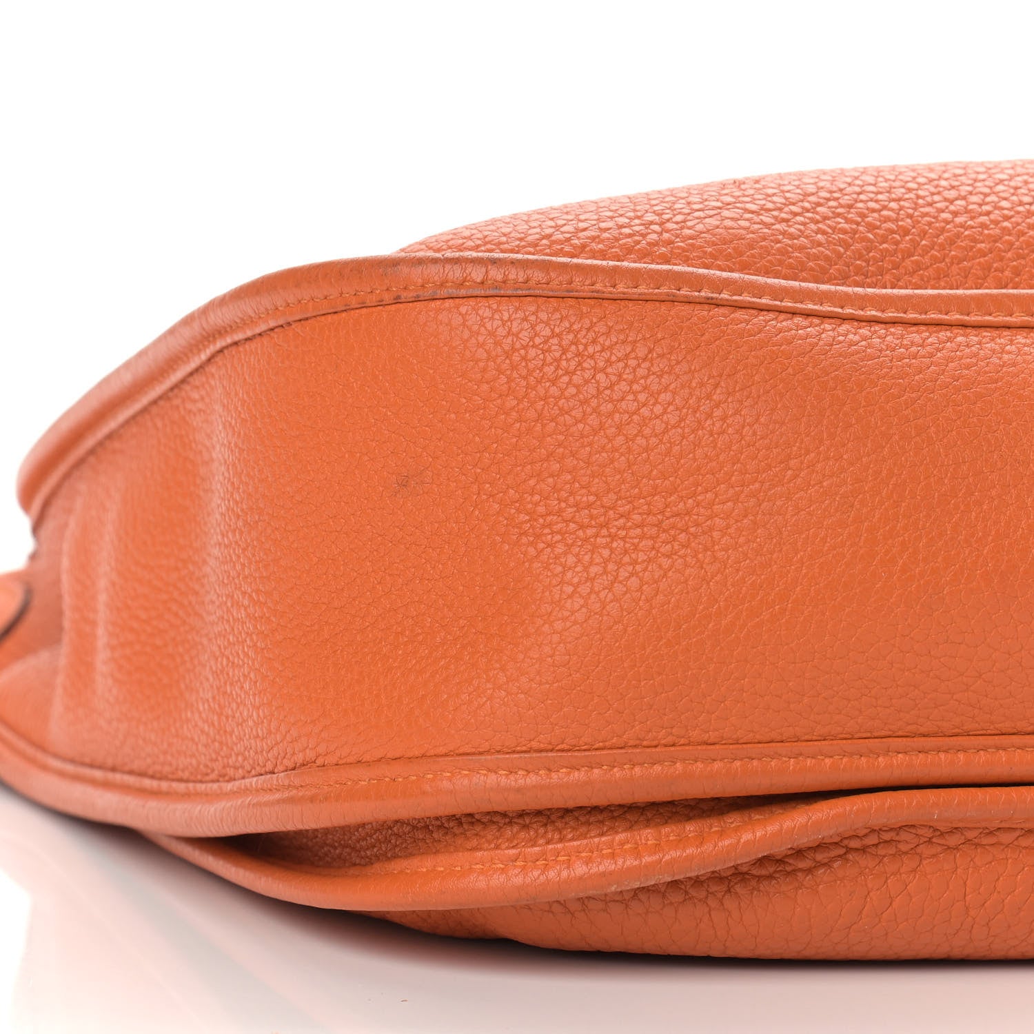 Hermes Taurillon Clemence Evelyne III PM Orange 7 of 19