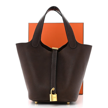 Hermes Barenia Faubourg Picotin Lock 18 PM Ebene 13 of 13
