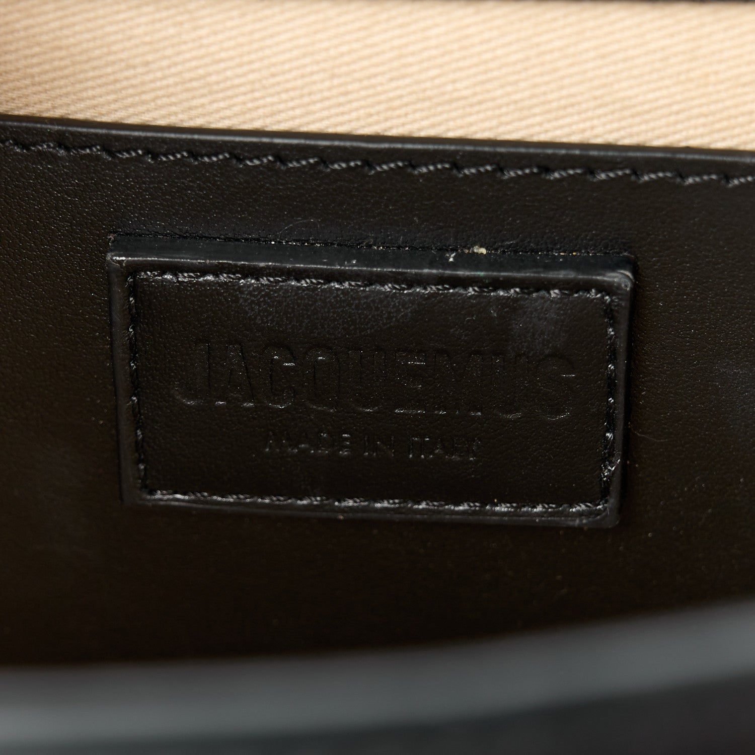 Jacquemus Smooth Calfskin Le Bambinou Black 6 of 10