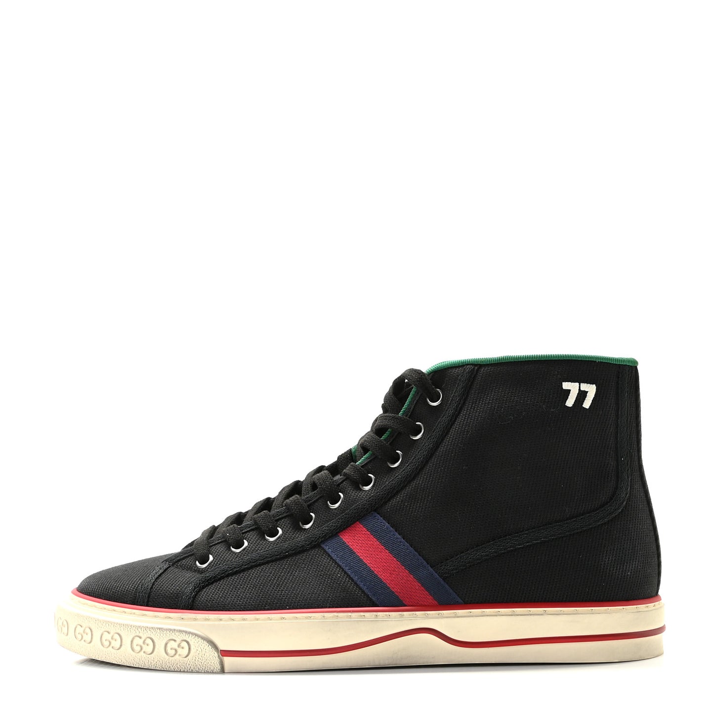 Canvas Web Mens 1977 Tennis High Top Sneakers 11 Black