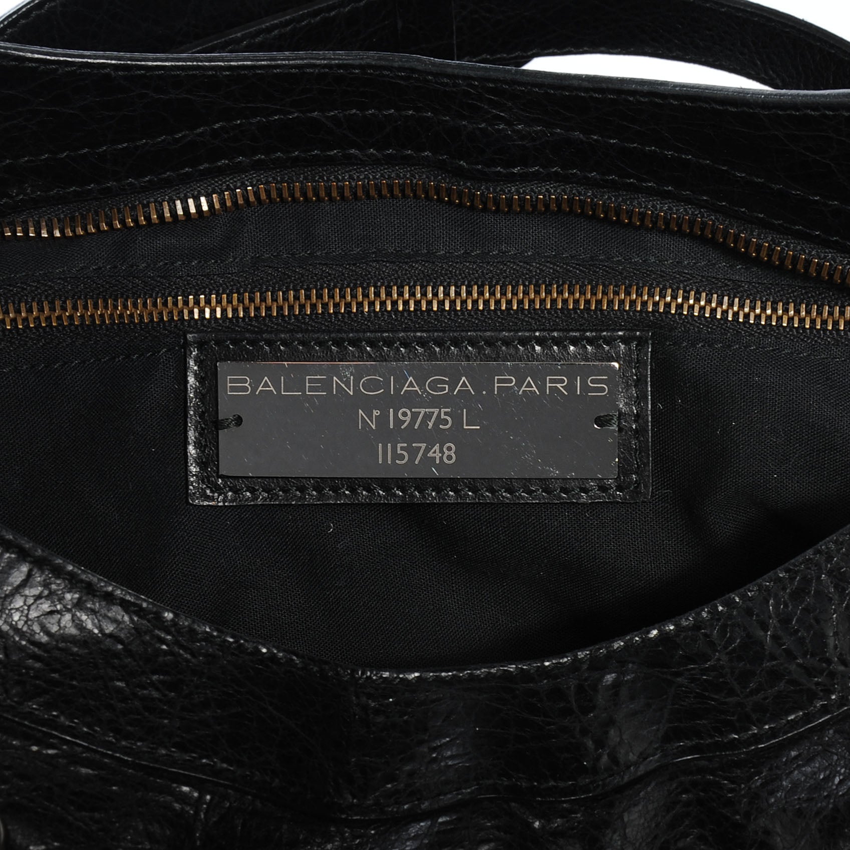 Balenciaga Agneau City Black 6 of 10