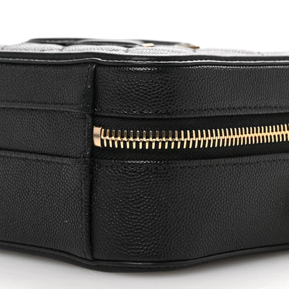 Chanel Caviar Quilted Small CC Filigree Vanity Case Black 10 of 10