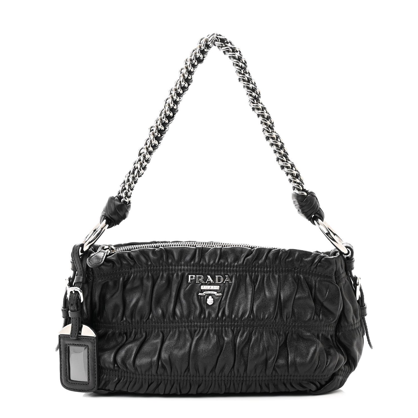 Nappa Gaufre Mini Bag Black