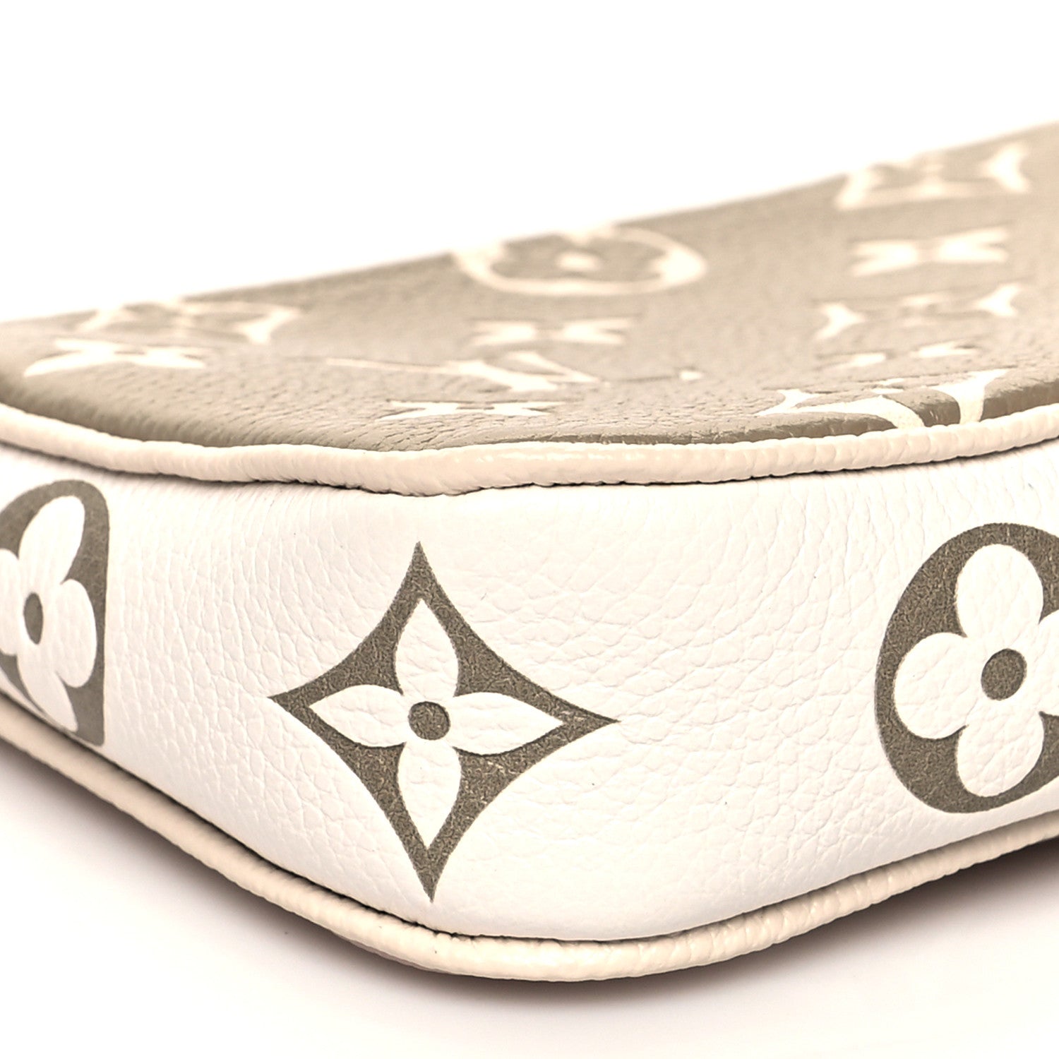 Louis Vuitton Empreinte Spring in the City Mini Pochette Accessories Kaki Beige Cream 8 of 9