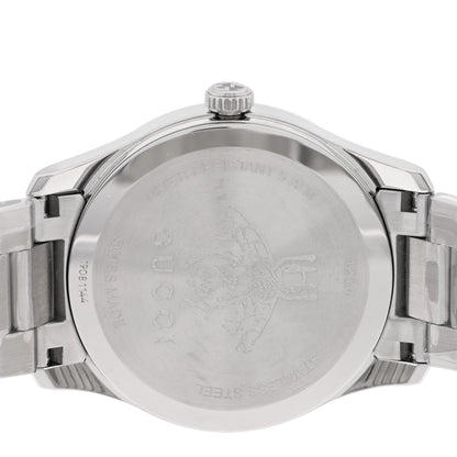 Gucci Stainless Steel 38mm G-Timeless Charm Quartz Watch Black 4 of 5
