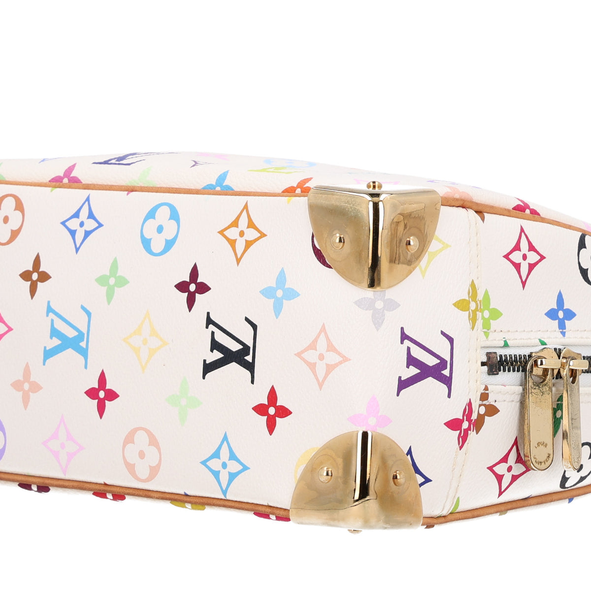 Monogram Multicolor Trouville White