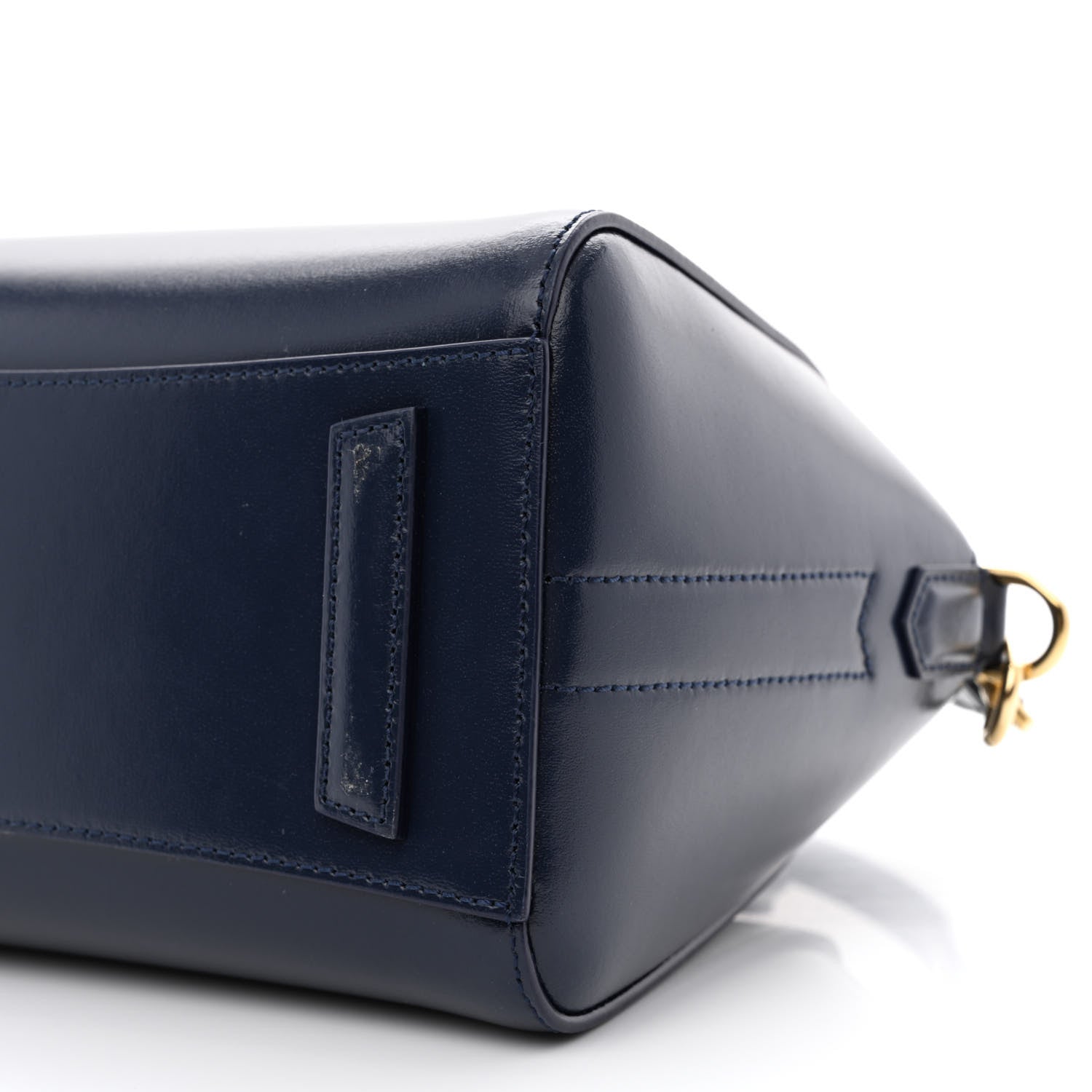Givenchy Shiny Lord Calfskin Mini Antigona Navy 10 of 10