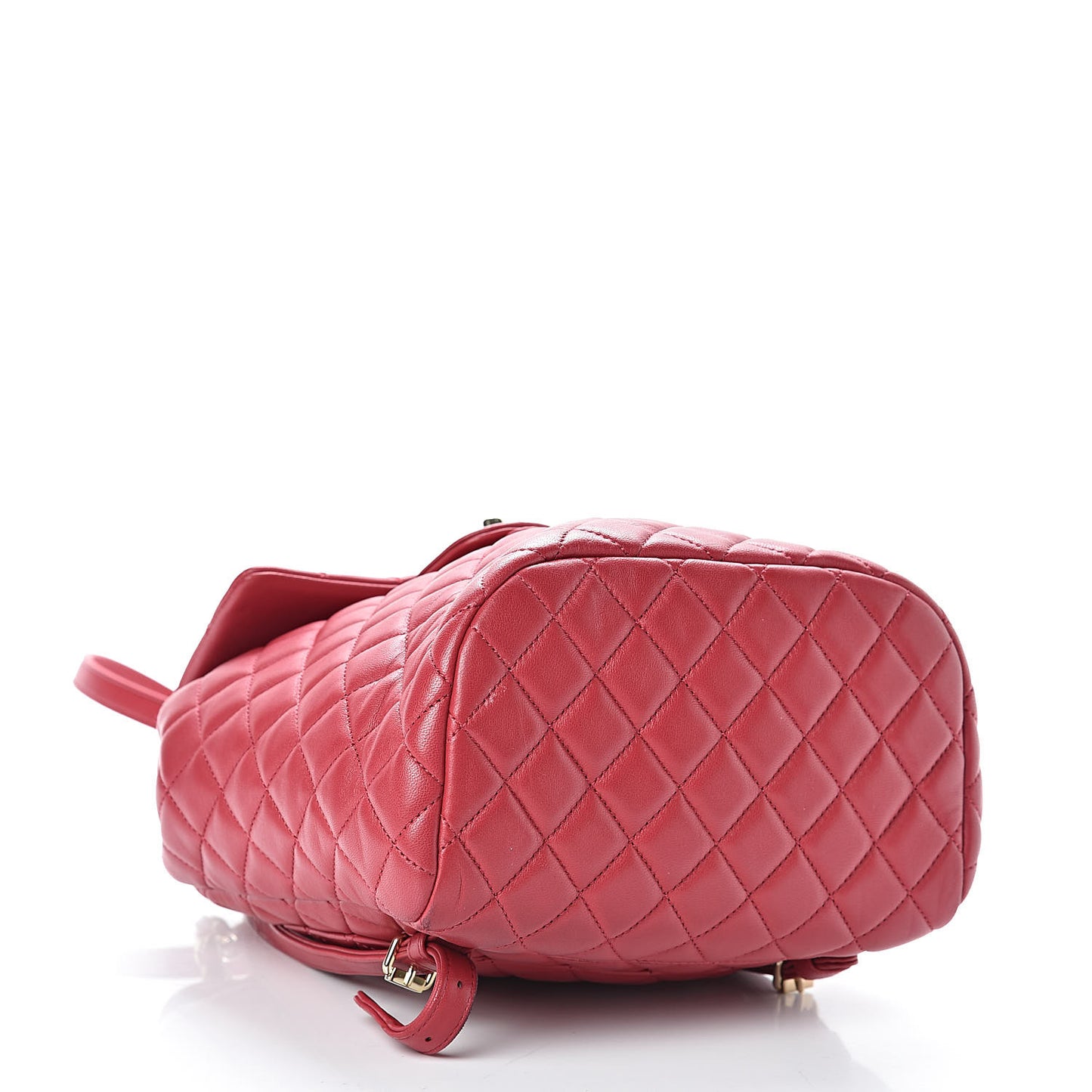 Lambskin Quilted Small Urban Spirit Backpack Dark Pink