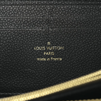 Louis Vuitton Empreinte Clemence Wallet Black 6 of 8