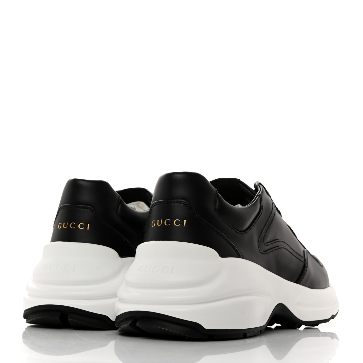 Apollo Calfskin Mens Rhyton Sneakers 8 Black