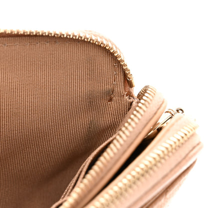 Chanel Caviar Quilted Small Clutch With Chain Beige 13 of 15