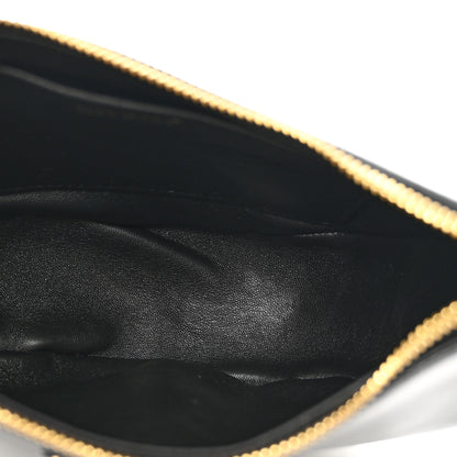 Prada Soft Calfskin Arque Shoulder Bag Black 5 of 9