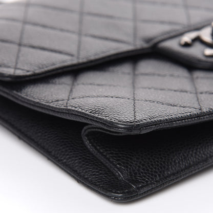 Chanel Caviar Quilted Large Retro Class Flap Black 8 of 14