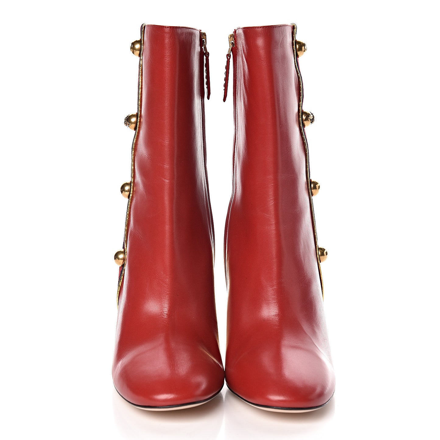 Malaga Kid Web Carly Mid Calf Boots 42 Hibiscus Red Oro Blue