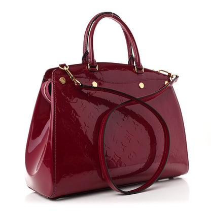 Louis Vuitton Vernis Brea MM NM  Magenta 3 of 11