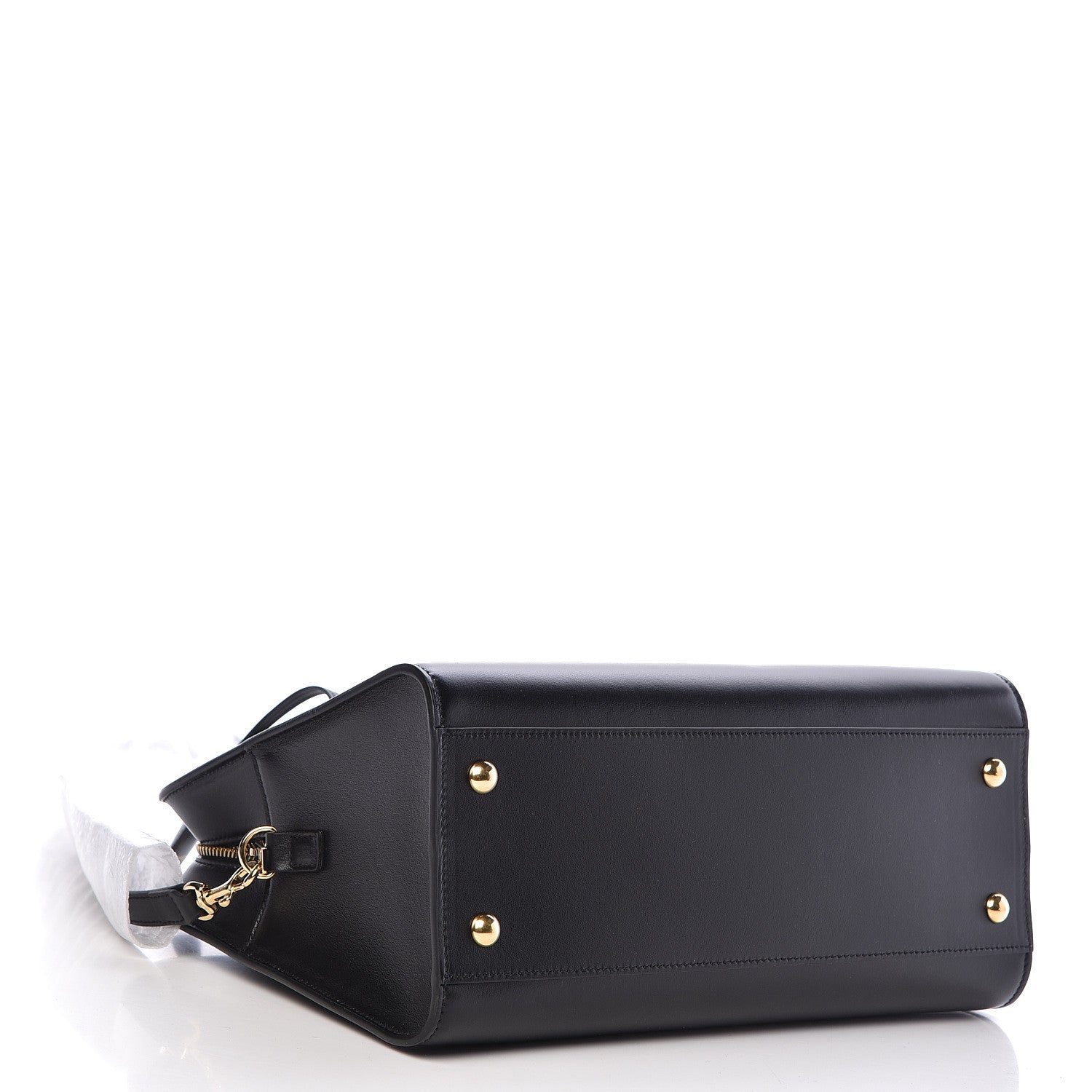 Saint Laurent Calfskin Small Monogram Cabas Black 4 of 10