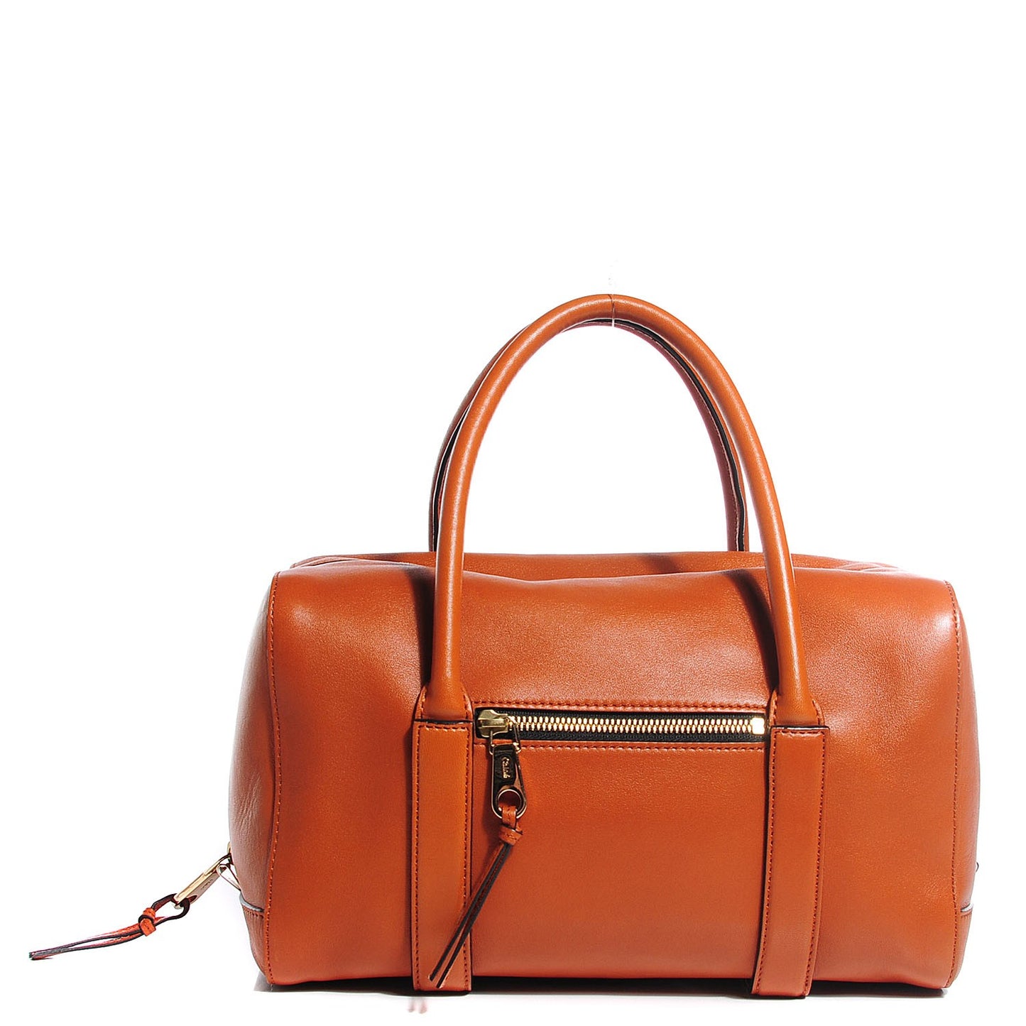Leather Madeleine Satchel Brown