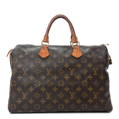 Louis Vuitton Monogram Speedy 35 1 of 19