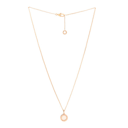 Bulgari 18K Rose Gold Mother of Pearl BVLGARI BVLGARI Pendant Necklace 3 of 4