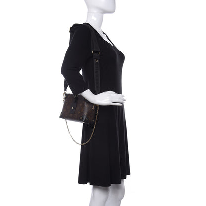 Louis Vuitton Monogram Petite Malle Souple Black 2 of 9