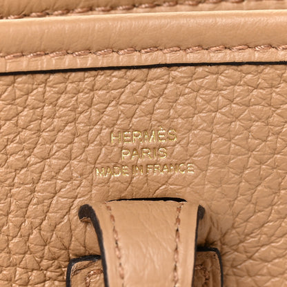 Hermes Taurillon Clemence Evelyne TPM Biscuit 6 of 11
