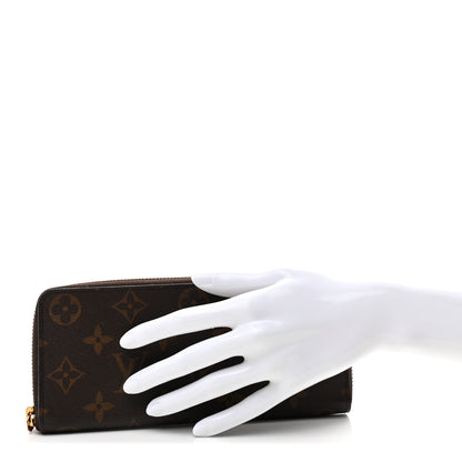 Louis Vuitton Monogram Clemence Wallet Fuchsia 2 of 7
