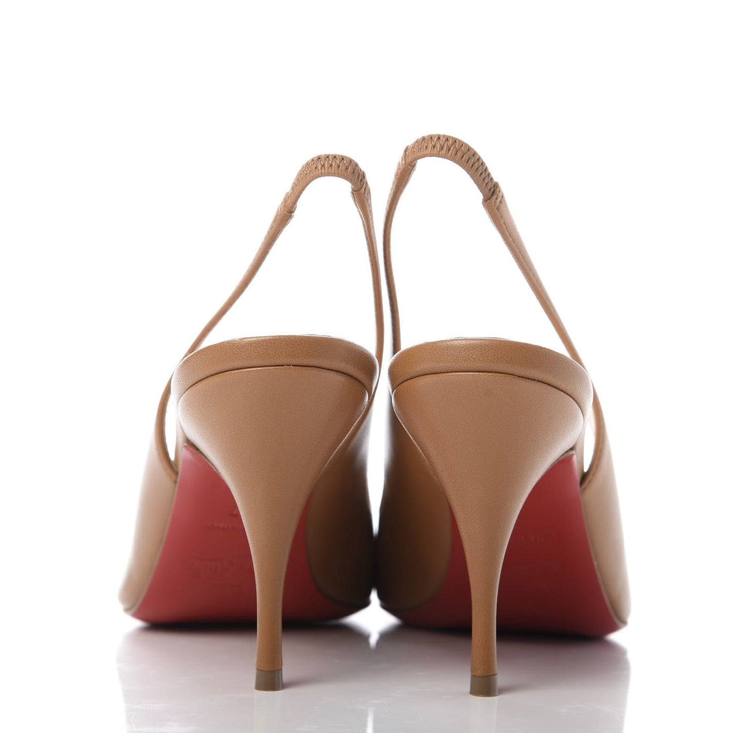 Nappa Clare Sling 80 Pumps 37 Cafe Cream
