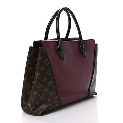 Louis Vuitton Monogram Cuir Orfevre Tote W PM Prunille 3 of 8