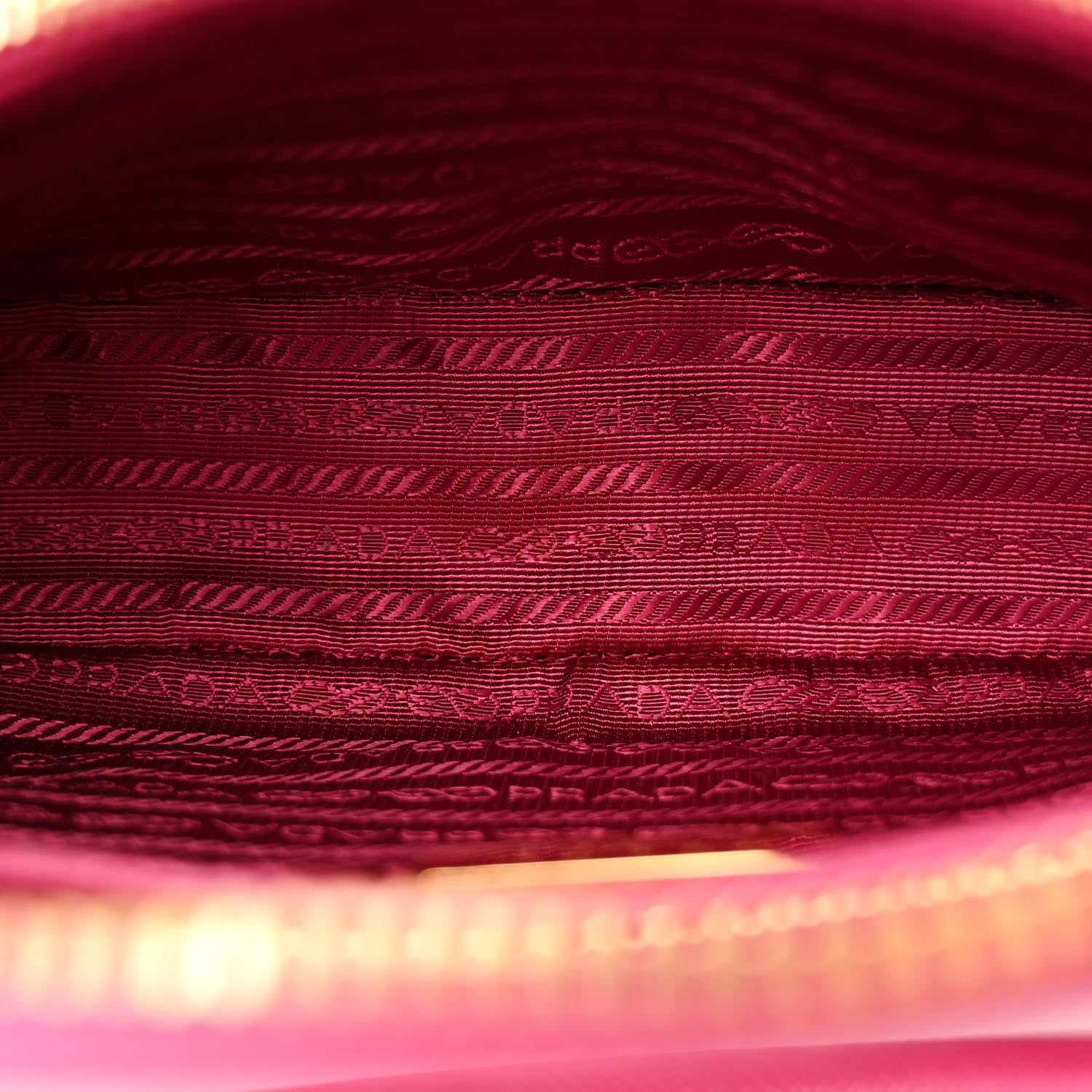 Prada Saffiano Lux Small Promenade Tote Fuxia 6 of 13