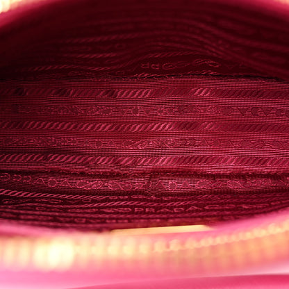 Prada Saffiano Lux Small Promenade Tote Fuxia 6 of 13