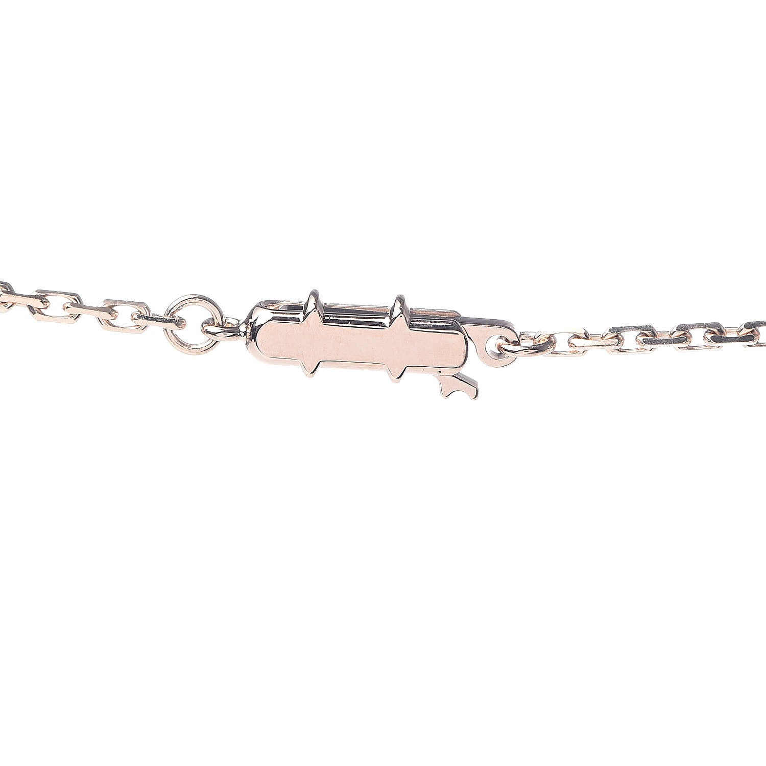 Cartier 18K Pink Gold Diamond LOVE Paved Necklace 5 of 6