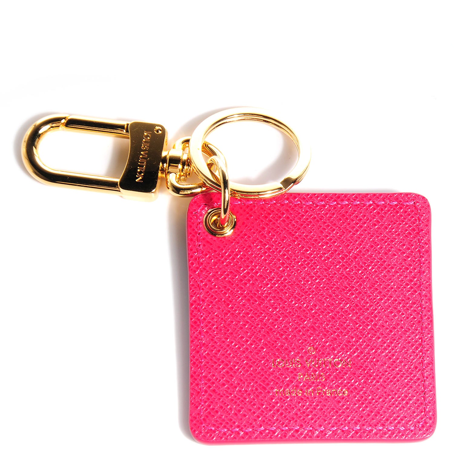 Louis Vuitton Monogram Illustre Carousel Bag Charm Key Ring Pink 5 of 6