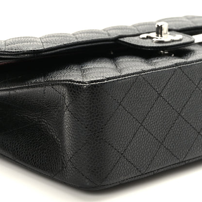 Chanel Caviar Quilted Small Double Flap Black 8 of 10