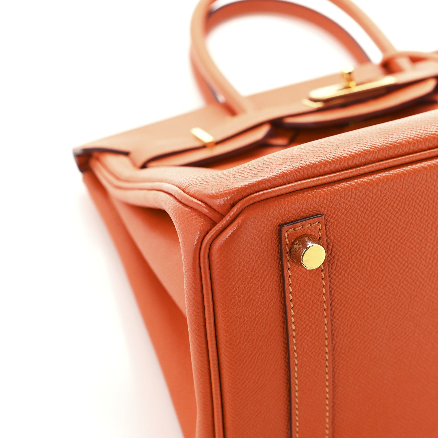 Hermes Epsom BIRKIN 30 Orange 9 of 15