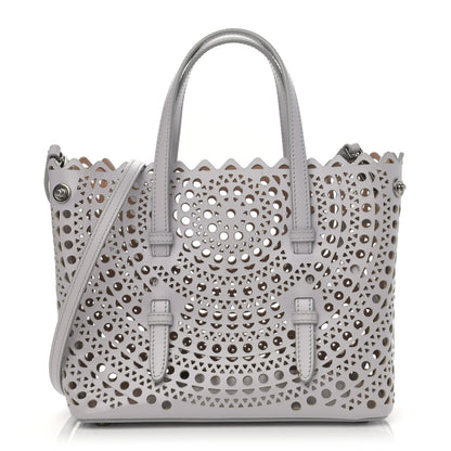 Alaia Calfskin Vienne Mina 20 Bag Perle 3 of 10