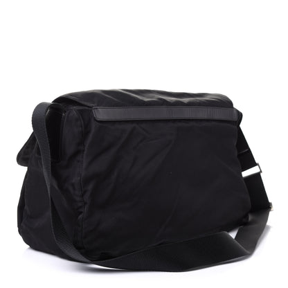 Prada Nylon Vela Messenger Bag Black 2 of 4