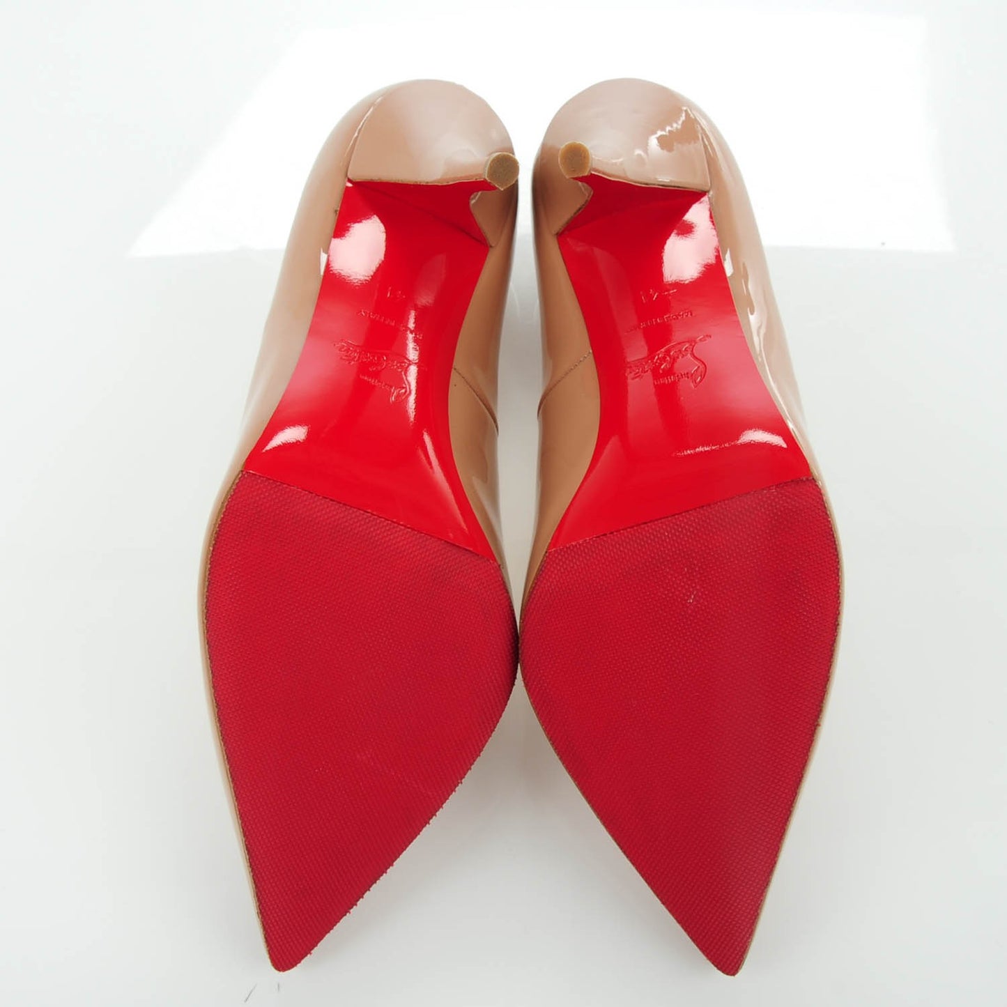 Patent Batignolles 100 Pumps 41 Nude