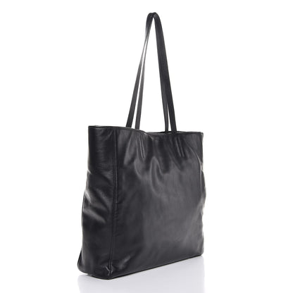 Miu Miu Vitello Soft Calf Tote Black 3 of 8