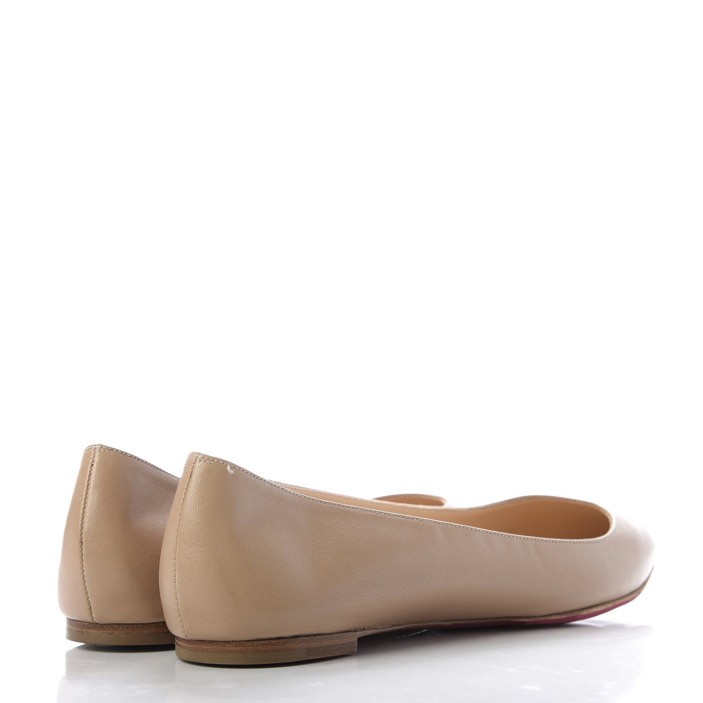 Nappa Eloise Flats 40.5 Nude