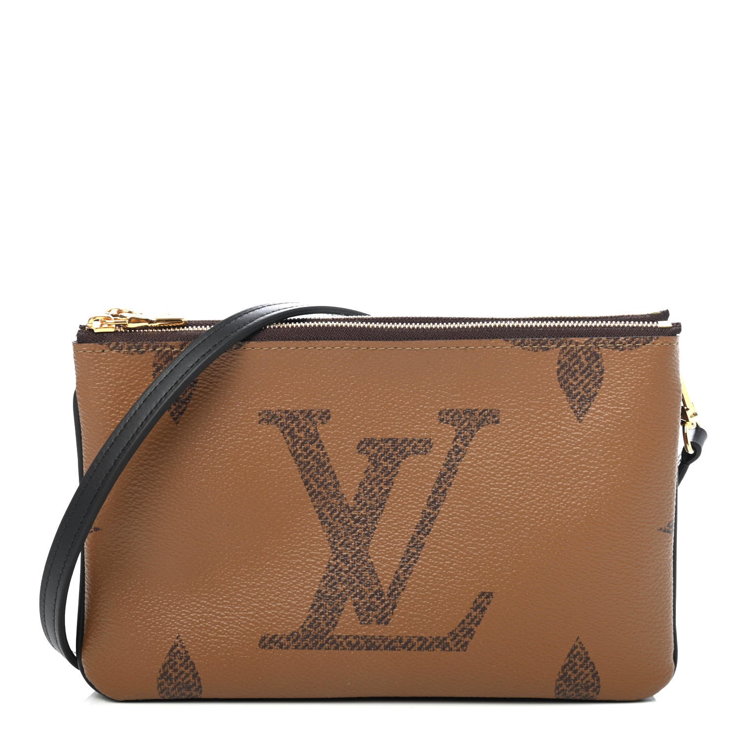 Louis Vuitton Reverse Monogram Giant Double Zip Pochette 1 of 4